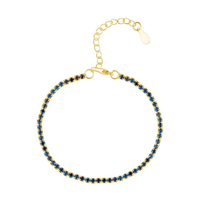 Chloe Tennis Bracelet Sapphire