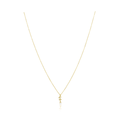 Zodiac Pearl Necklace