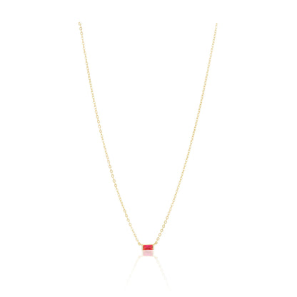 Willow Necklace-Red
