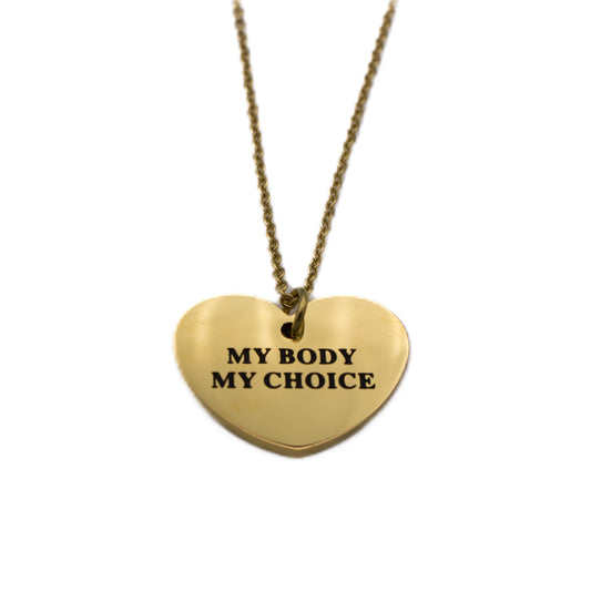 My Body My Choice Necklace