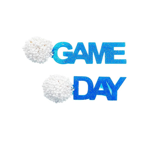 Game Day Blue Glitter S37