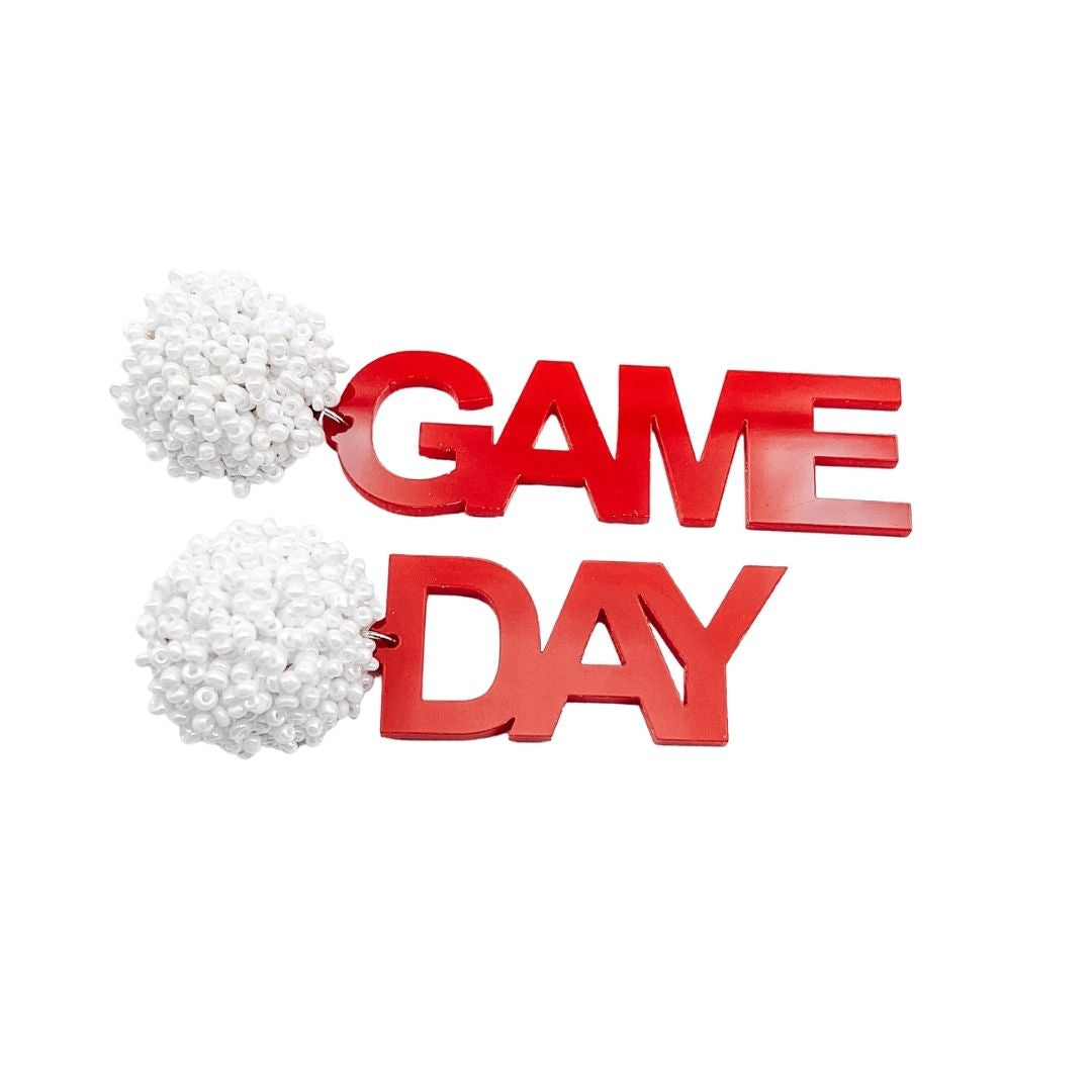 Game Day W Red