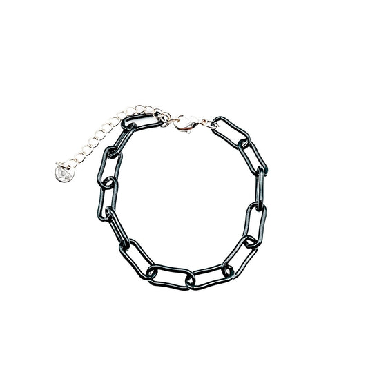 Link Black Bracelet