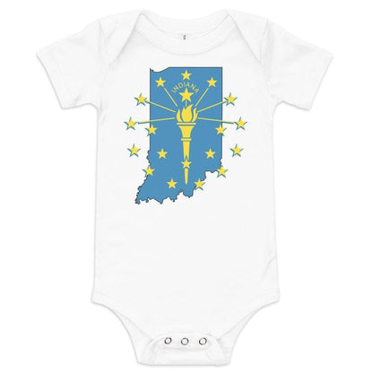 Indiana Baby short sleeve onesie Soft Cotton Newborn Outfit