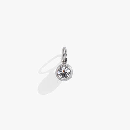 April Birthstone Interchangeable Charm