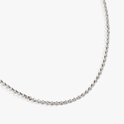 Faceted Rolo Charm & Layering Necklace