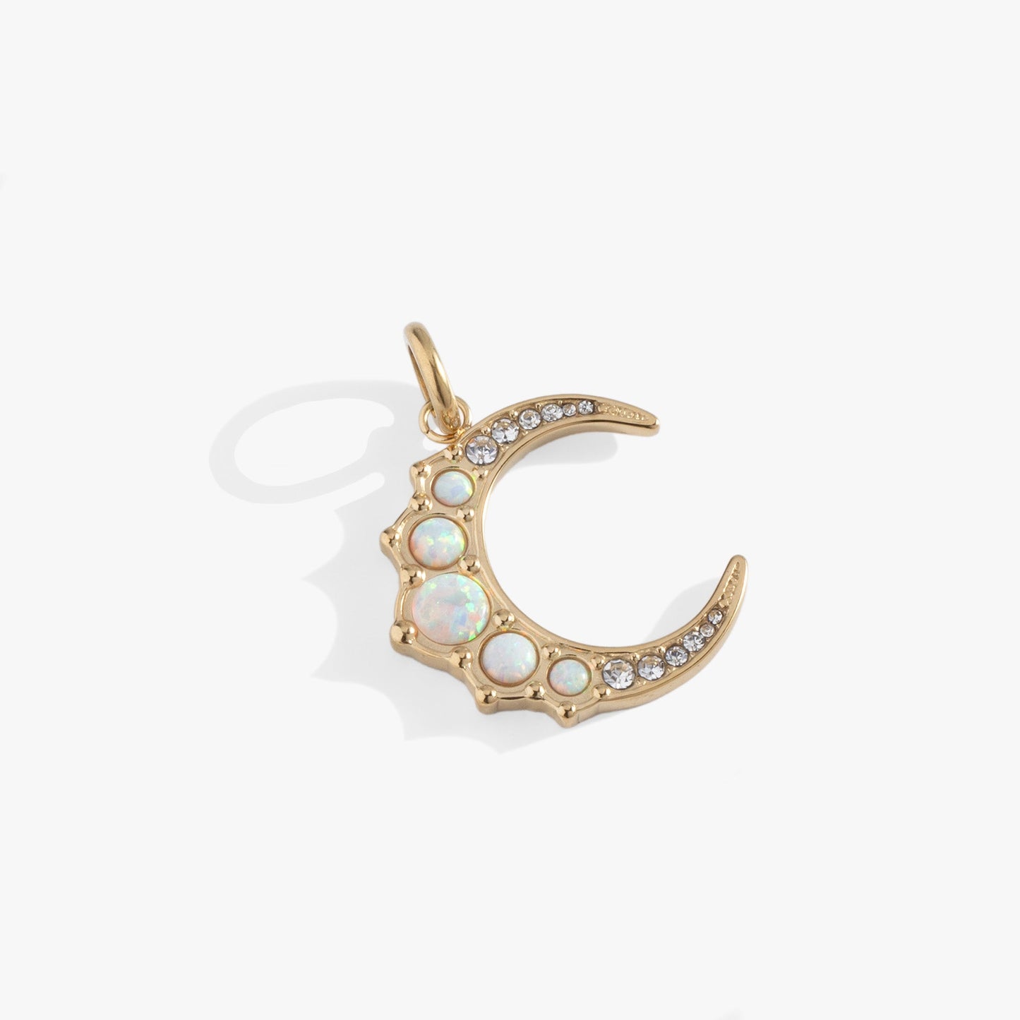 Opal Moon Interchangeable Charm