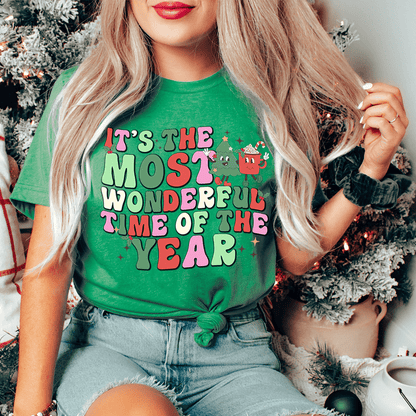 It's The Most Wonderful Time Of The Year Retro Tee