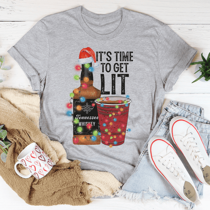 It's Time To Get Lit Tee
