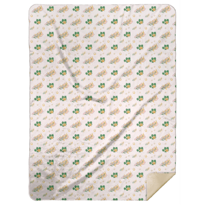 Kentucky Floral Plush Throw Blanket 60x80 Cozy Hometown Comfort