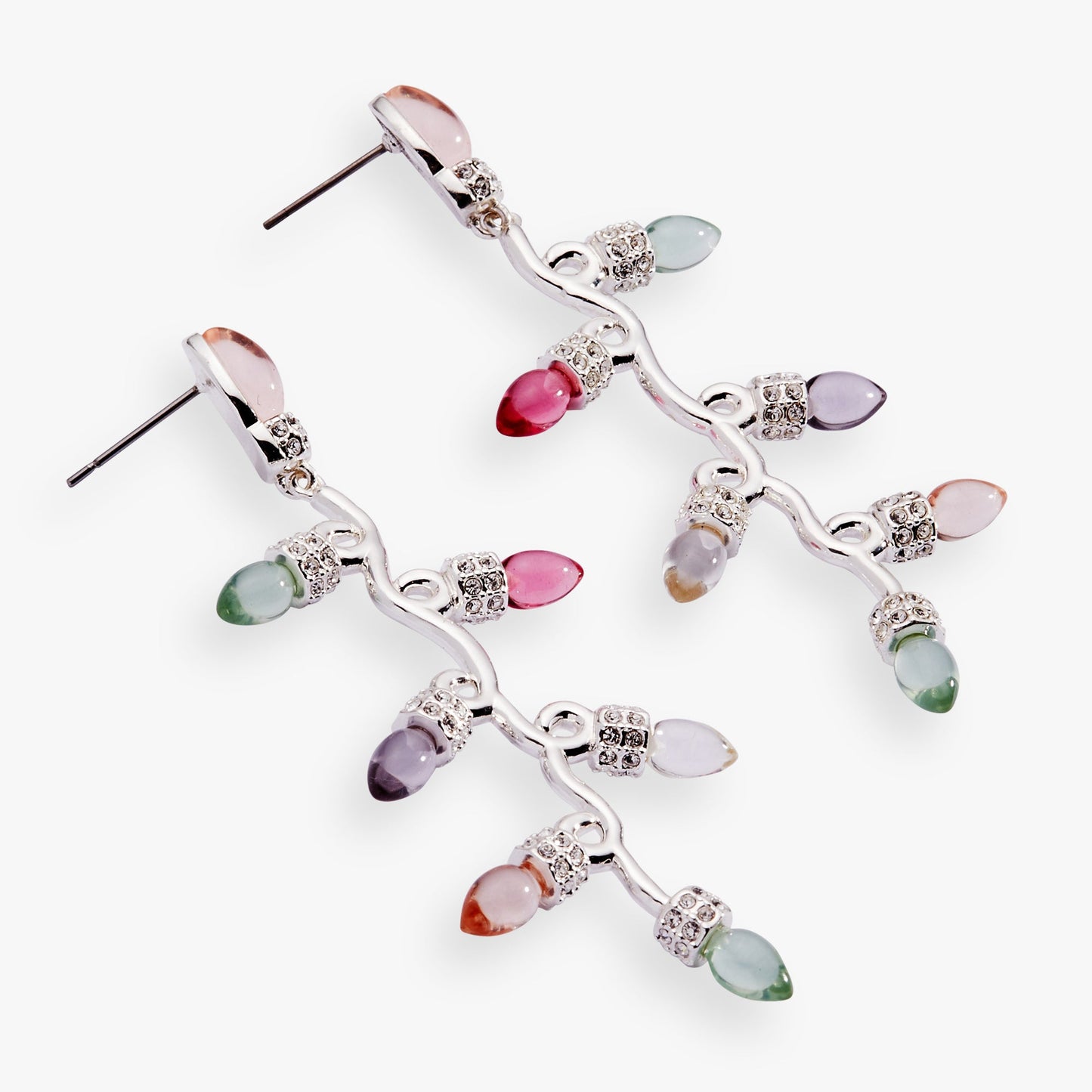 Christmas Muted Light Bulb Earrings