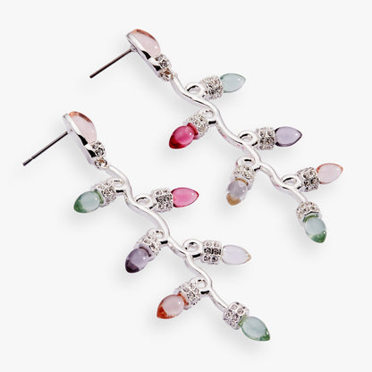 Christmas Muted Light Bulb Earrings