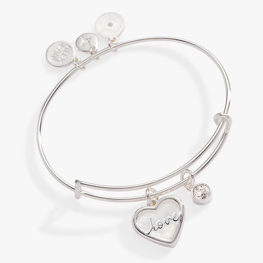 Love Mother of Pearl Bangle