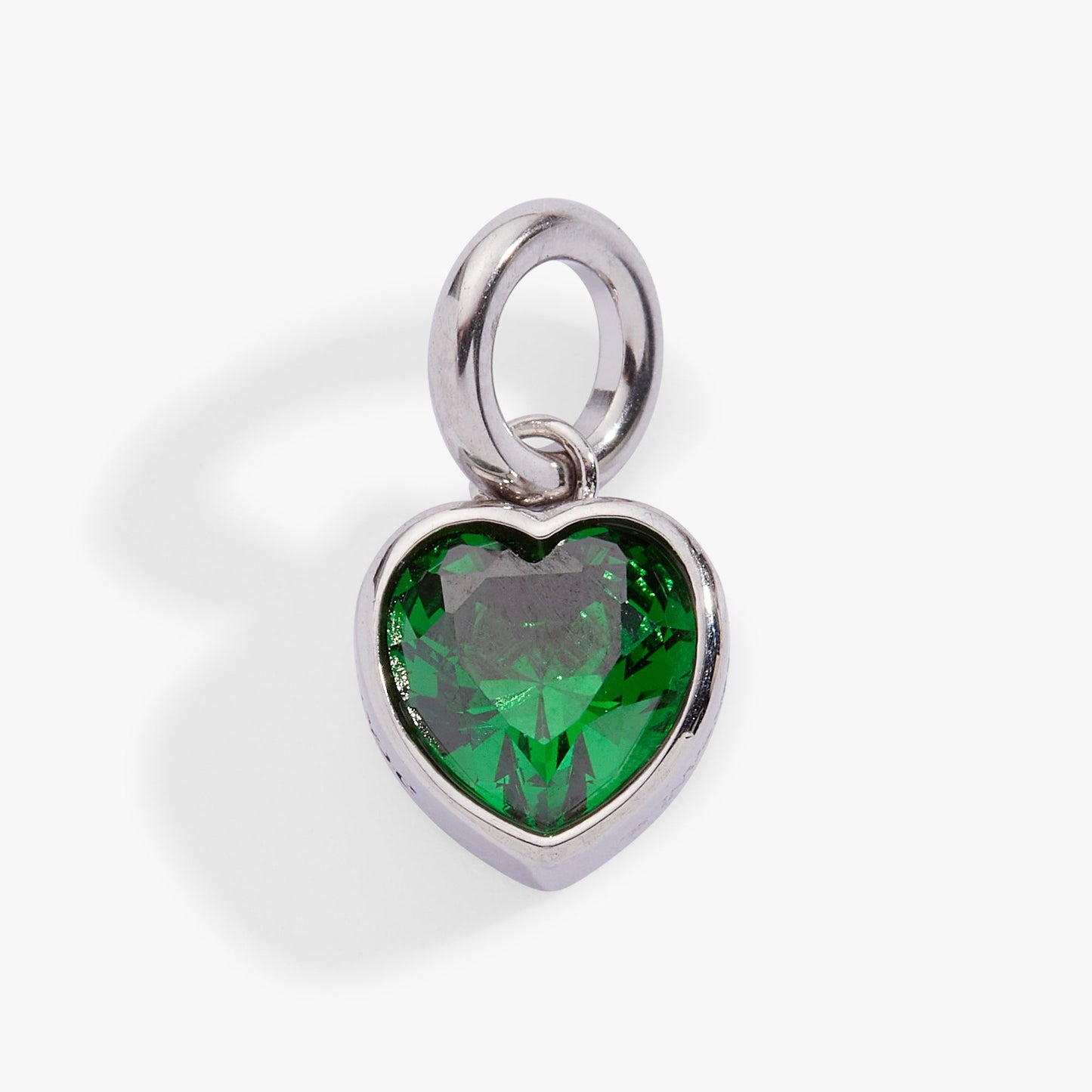 May 'Hope' Heart Birthstone Charm