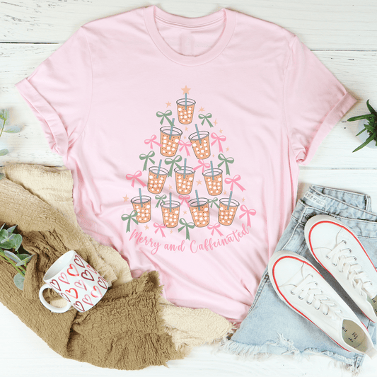 Merry And Coffeinated Tee