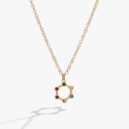 Mother Hidden Message Acrostic Necklace