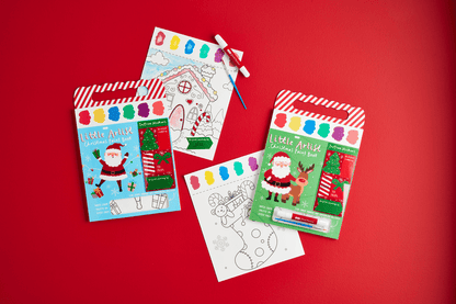 Blue Christmas Watercolor Book Set