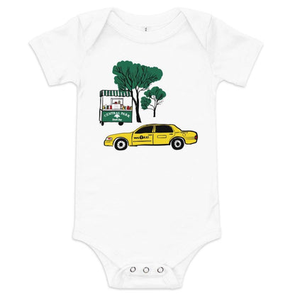 New York City Central Park Baby short sleeve onesie Everyday Newborn Outfit