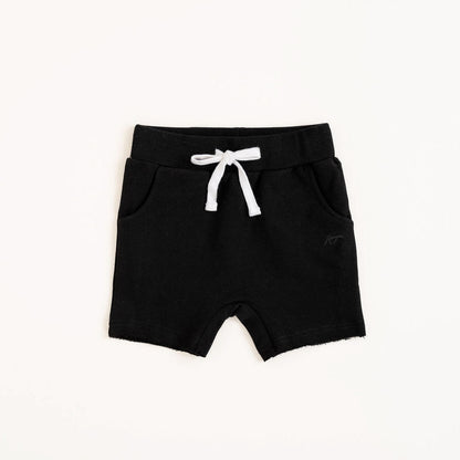 ORGANIC COTTON SHORTIES - ONYX