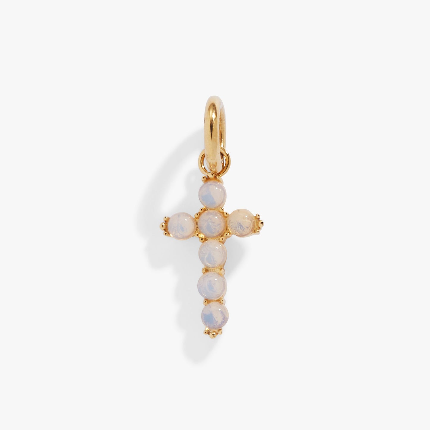 Opal Cross Interchangeable Charm