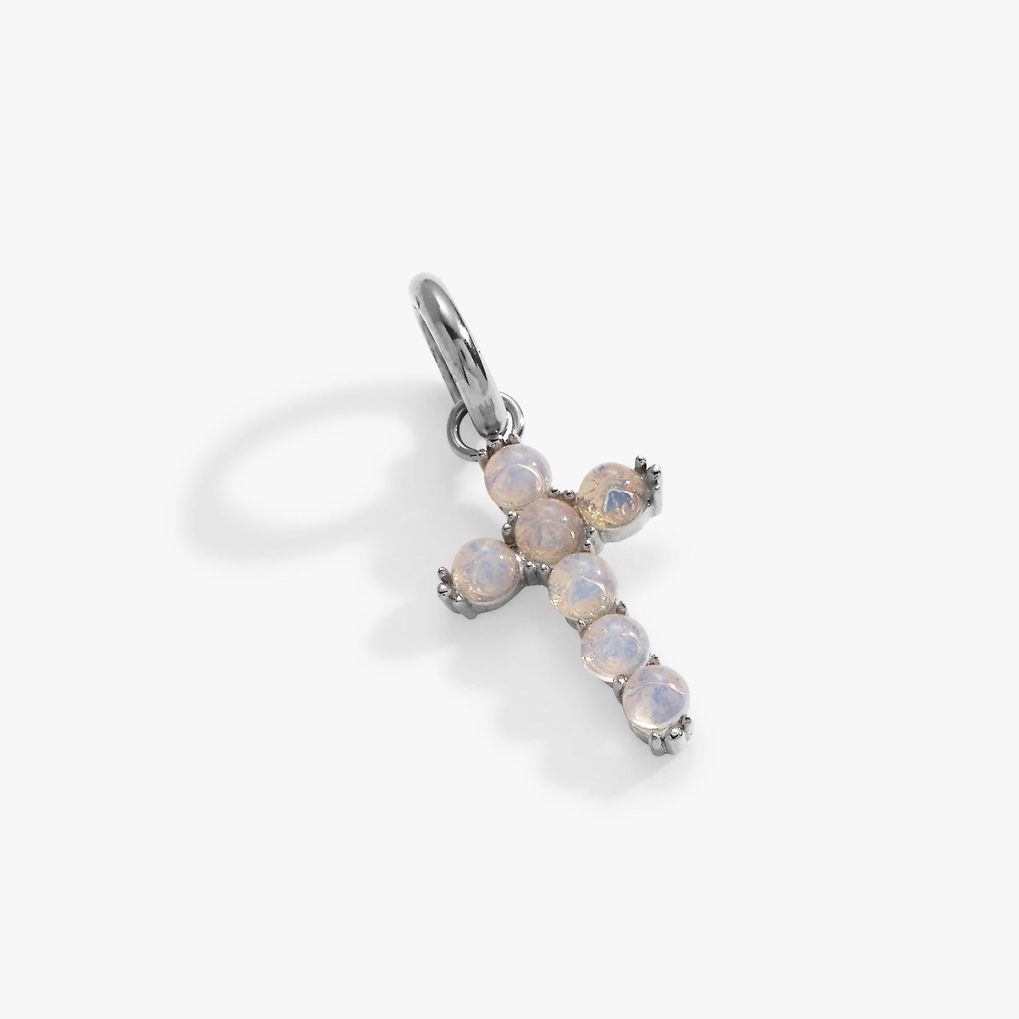 Opal Cross Interchangeable Charm