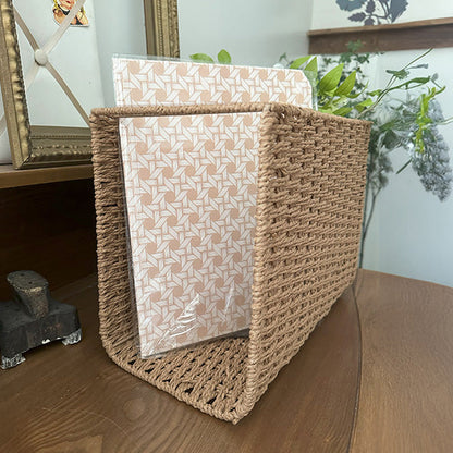 Woven Hanging File Basket