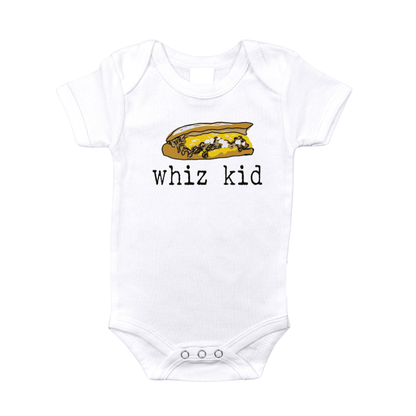 Philadelphia Baby (Whiz Kid) Gift Bundle Swaddle, Bib, and Onesie