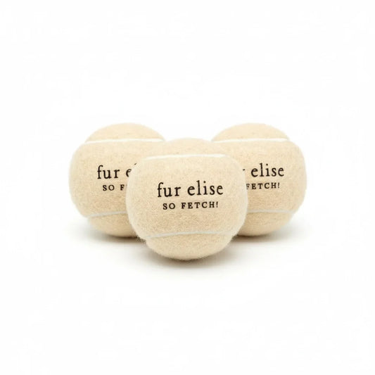 So Fetch! Tennis Ball Pack of 3 - Latte