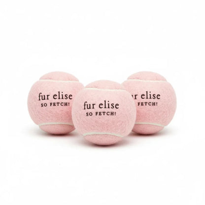 So Fetch! Tennis Ball Pack of 3 - Blush