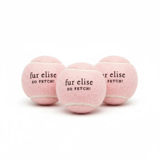 So Fetch! Tennis Ball Pack of 3 - Blush
