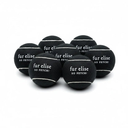 So Fetch! Tennis Ball Pack of 7 - Noire