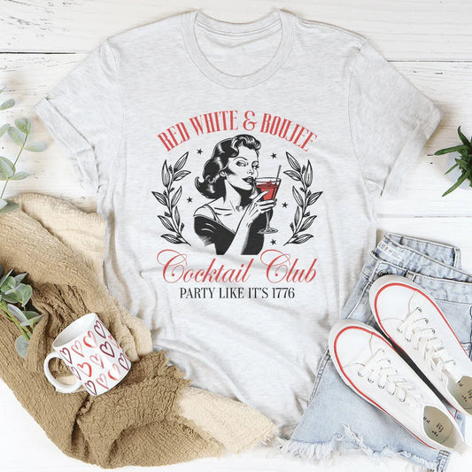 Red White And Boujee Cocktail Club Party Like It's 1776