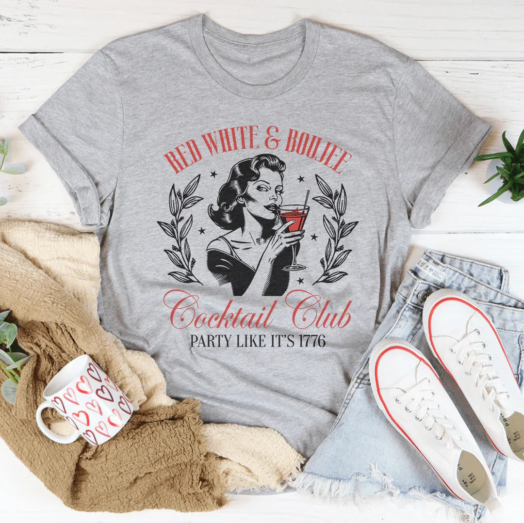 Red White And Boujee Cocktail Club Party Like It's 1776