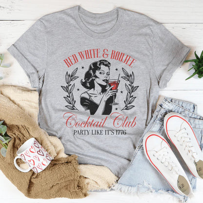 Red White And Boujee Cocktail Club Party Like It's 1776