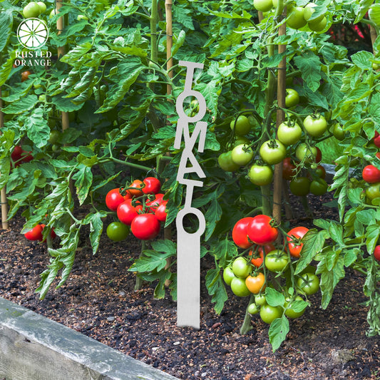 Set of 7 Spell It Out Garden Markers - Plant Label Tags Outdoor Garden Markers