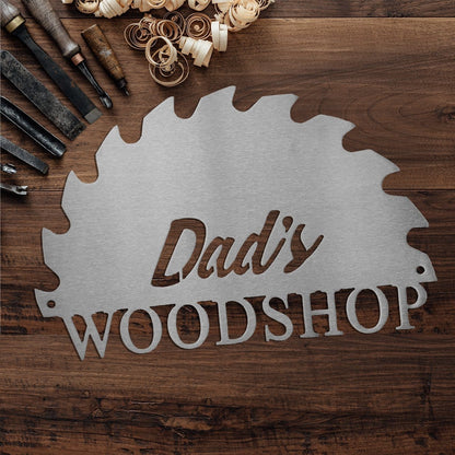 Just For Him Personalized Signs - BBQ, Garage, and Workshop Metal Wall Art