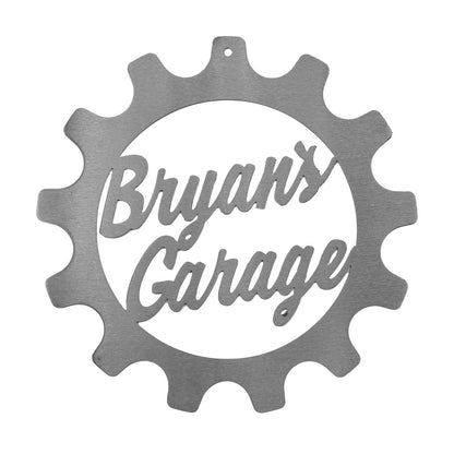 Just For Him Personalized Signs - BBQ, Garage, and Workshop Metal Wall Art