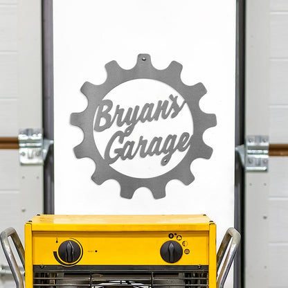 Just For Him Personalized Signs - BBQ, Garage, and Workshop Metal Wall Art