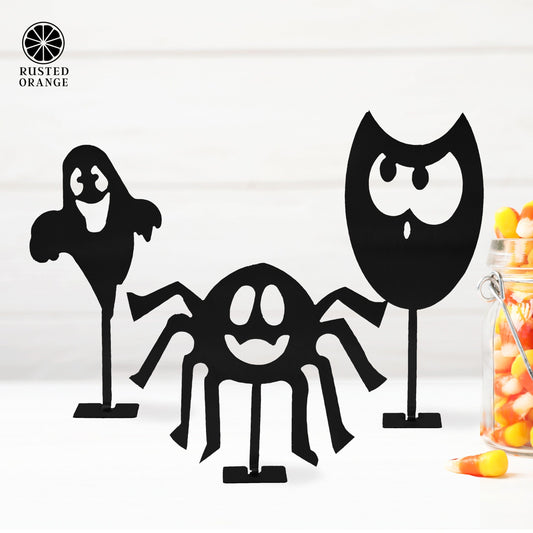Stand Up Halloween Figures - Tabletop Halloween Variety Decor for Home