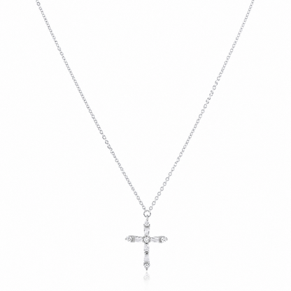 Gabriella CZ Cross Necklace