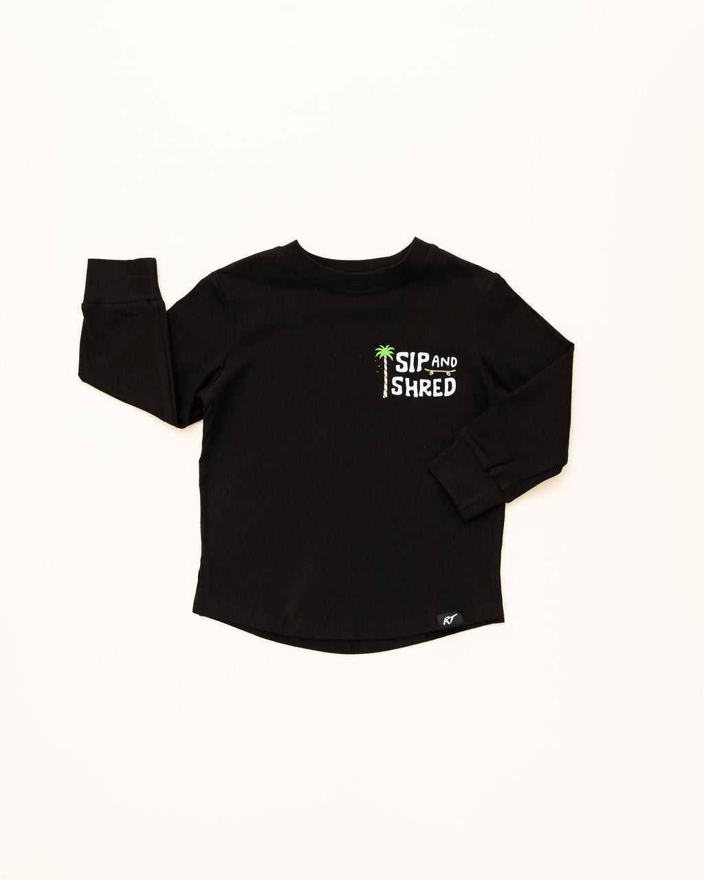 SIP & SHRED LONG SLEEVE TEE