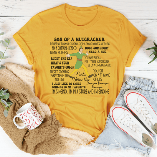 Son Of A Nutcracker The Best Way To Spread Christmas Cheer Tee
