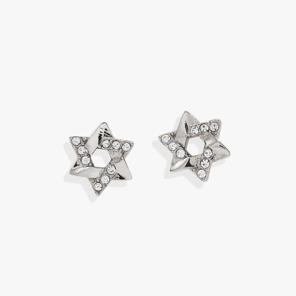 Star of David Mini Stud Earrings