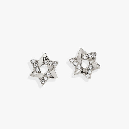 Star of David Mini Stud Earrings
