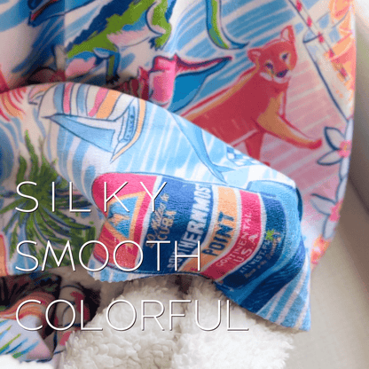 Tennessee Blue Plush Throw Blanket 60x80