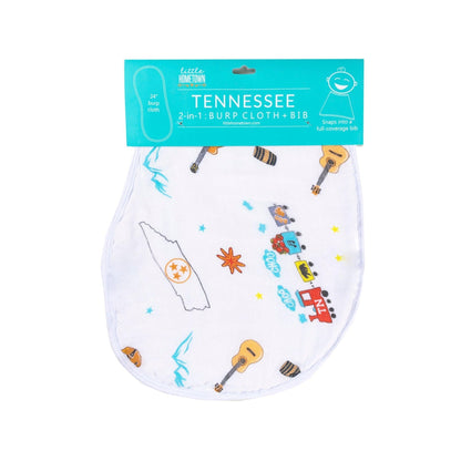 Tennessee Flag Baby Gift Bundle Extra Large Bamboo Cotton