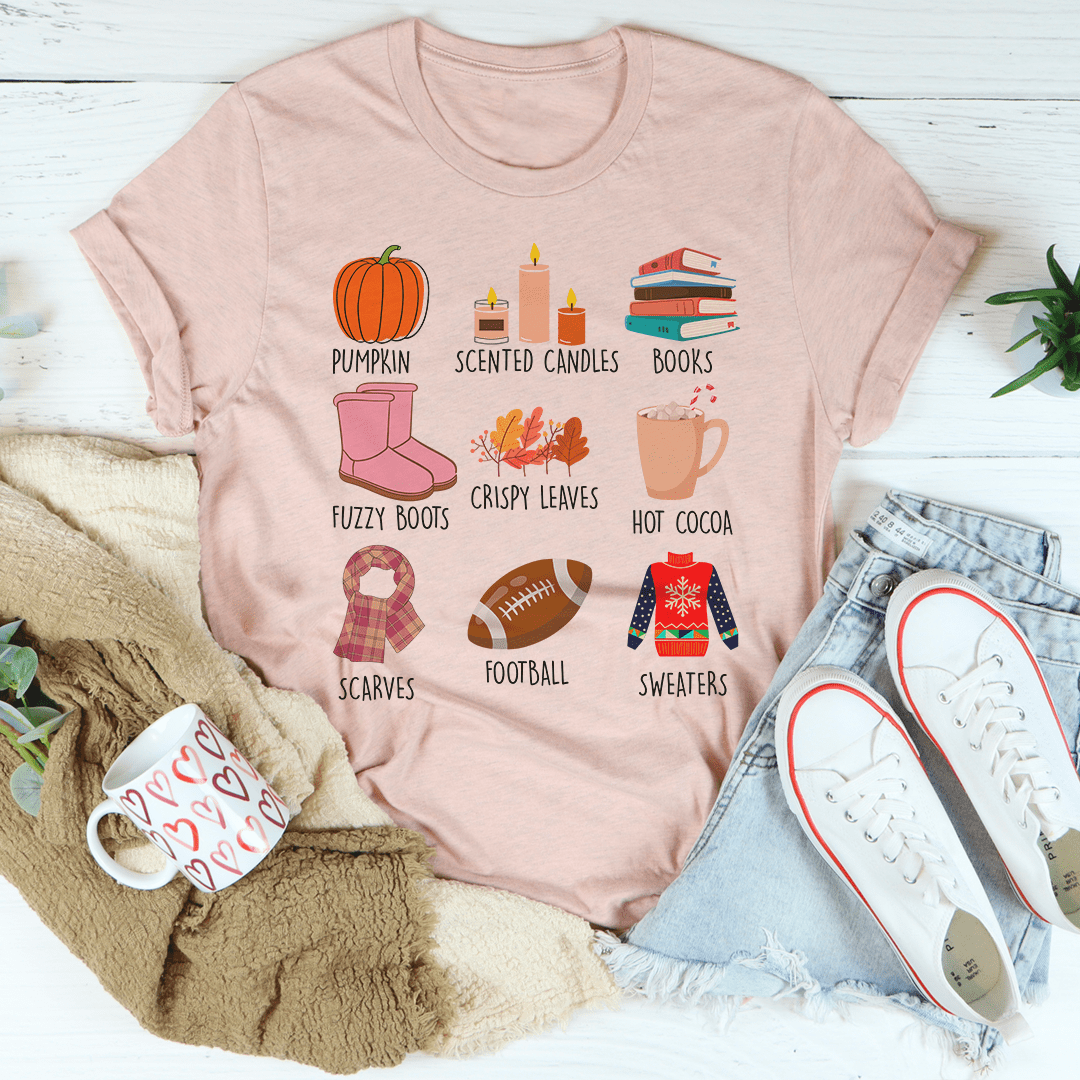 Things I Love About Fall Tee