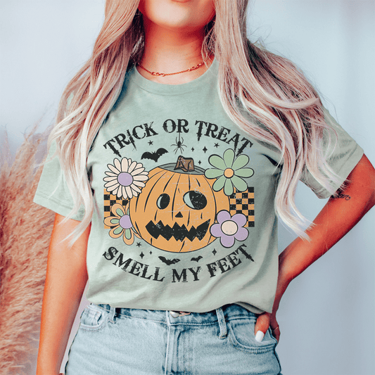 Trick Or Treat Smell My Feet Tee