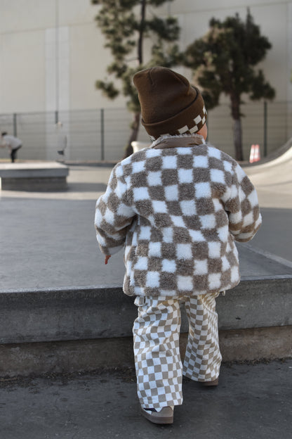 ZIGGY DENIM - OAT CHECKERS
